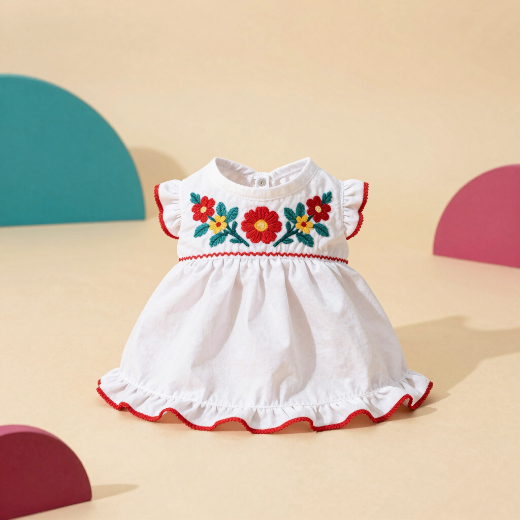 Vestido "Flor de Guanajuato"
