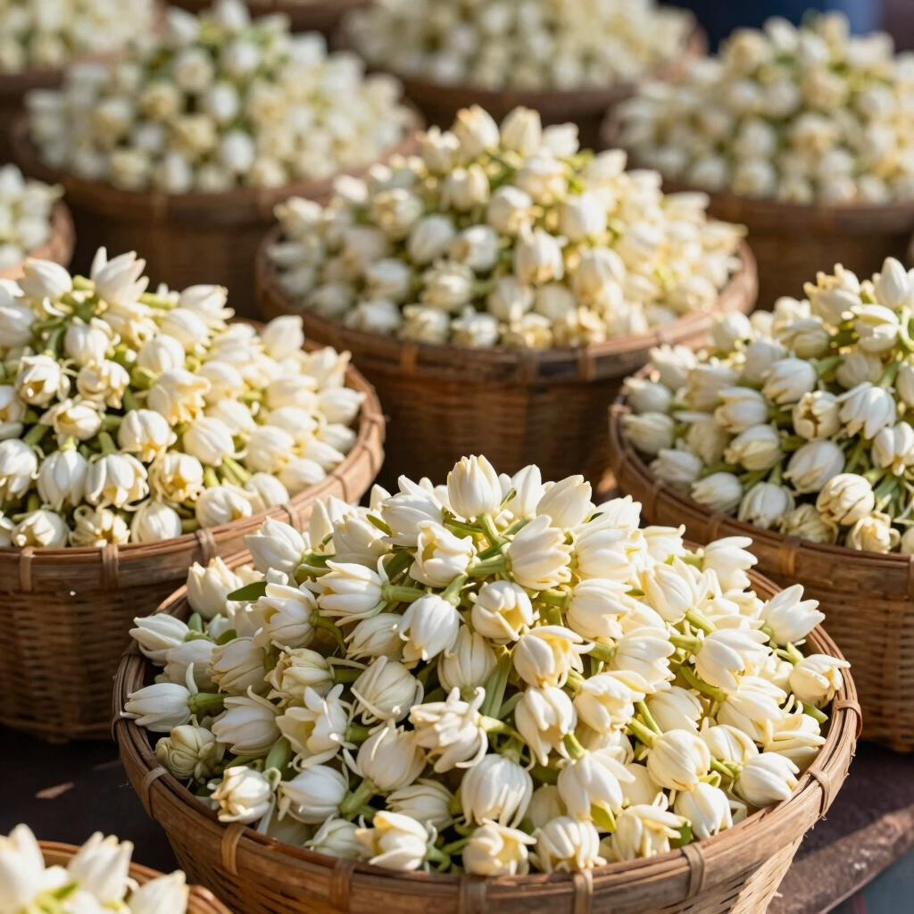 Madurai Jasmine & Market Trail
