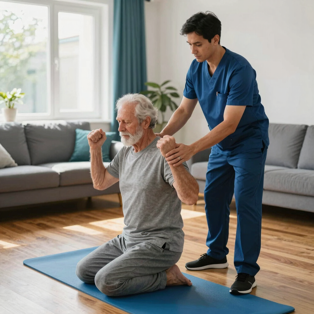 Physiotherapy at Home Session
