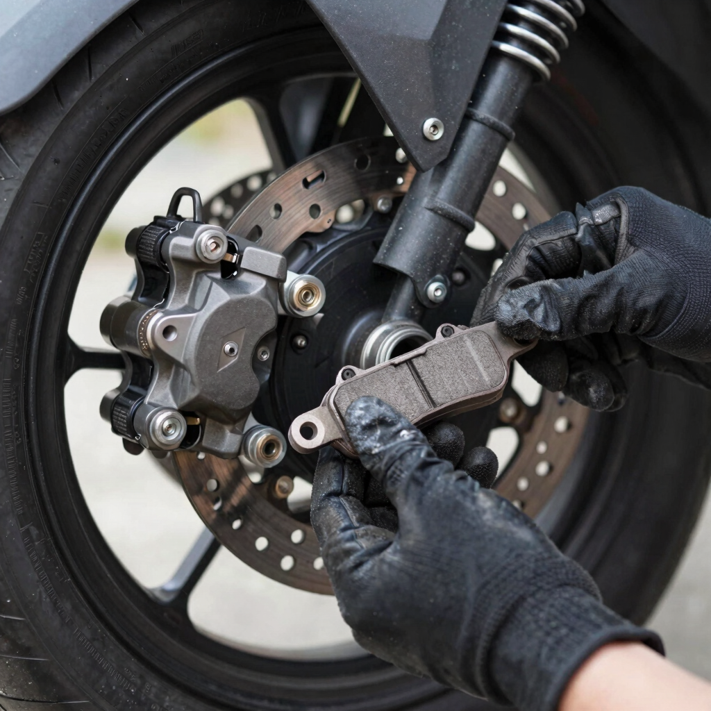 Ganti Kampas Rem Motor Listrik