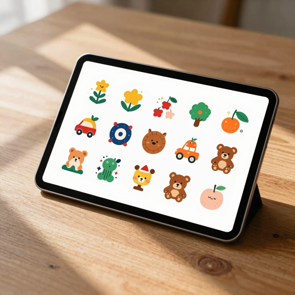 Restoration Digital Sticker Set