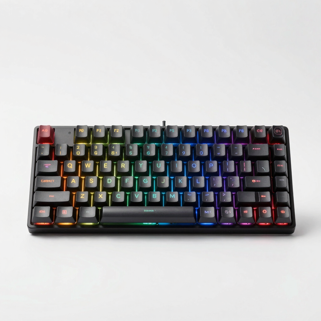 Teclado Mecânico Gamer RGB Swappable