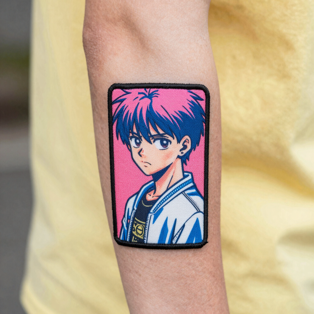 Tatuaje Manga Patch a Color
