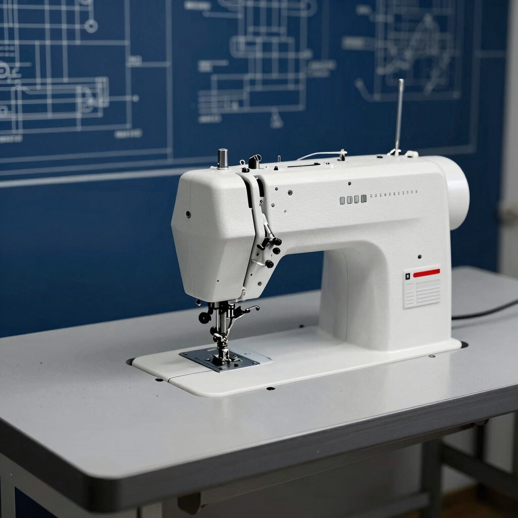 Industrial Direct Drive Lockstitch Machine
