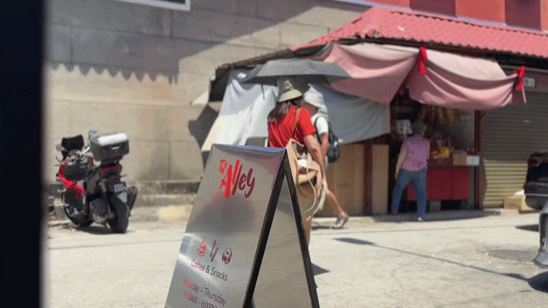 The Alley Specialty Coffee George Town Penang Interior