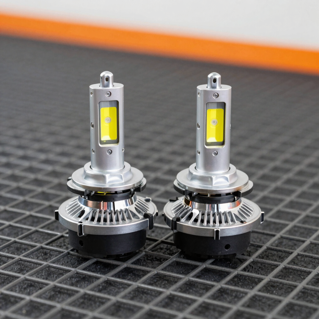 Kit Lâmpadas LED H7 Super White 6000K