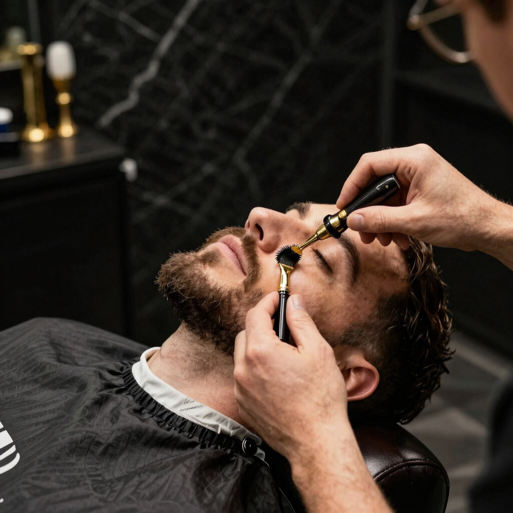 Ritual de Barbería y Toalla Caliente