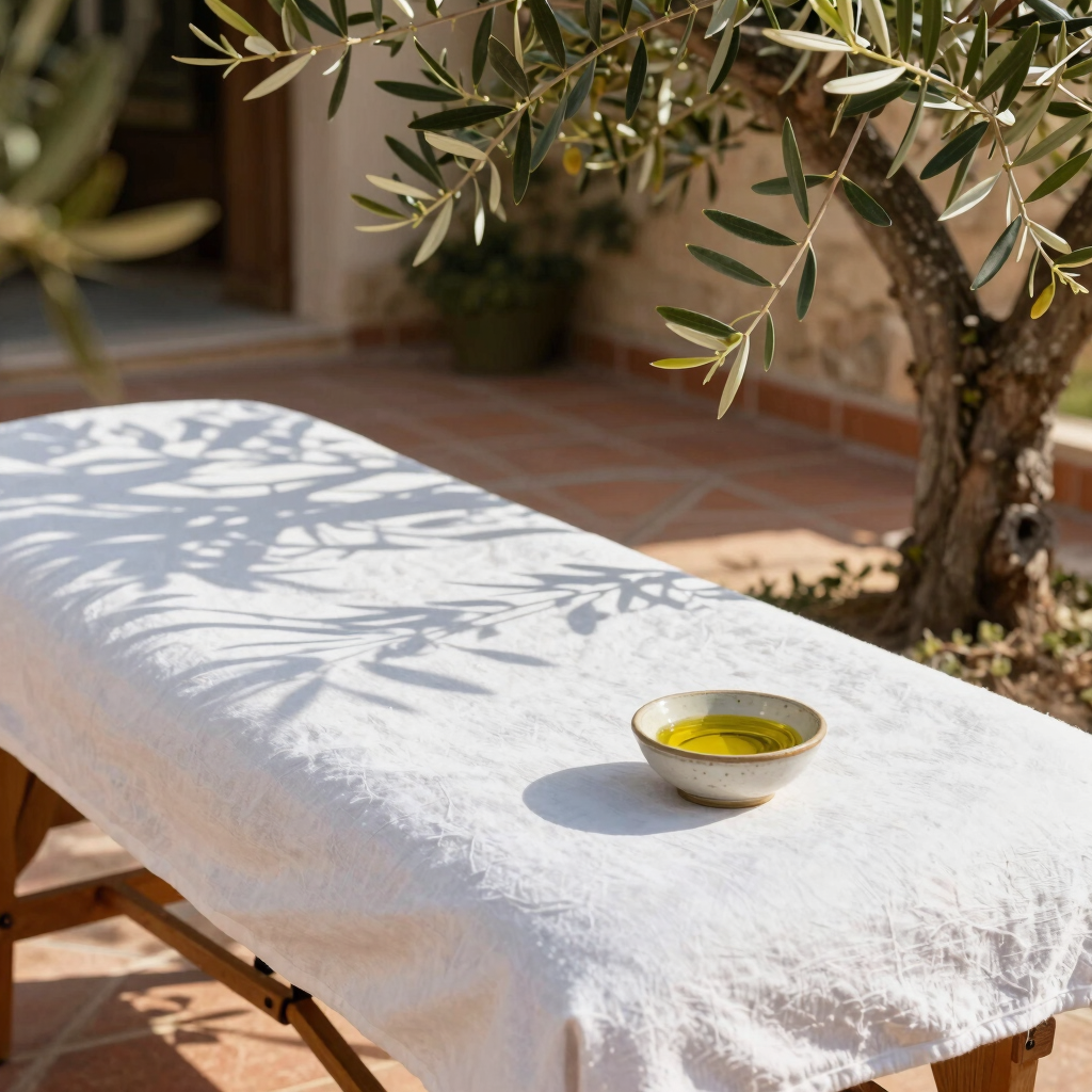 Massage Relaxant à l'Huile d'Olive