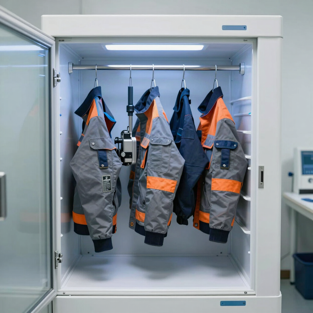 Industrial Gear Deep Sanitization