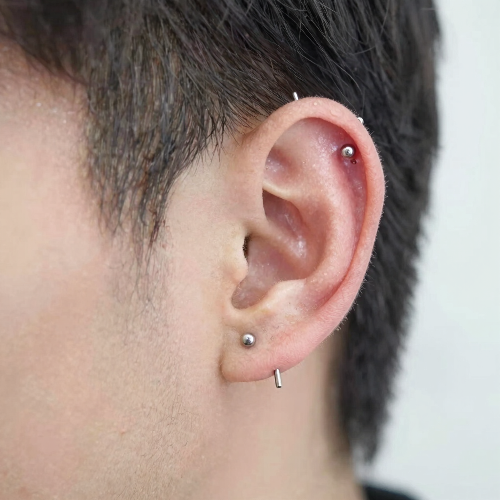 Ear Cartilage Piercing
