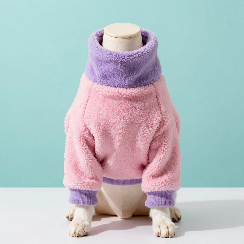 Sudadera Polar Atardecer Rosa