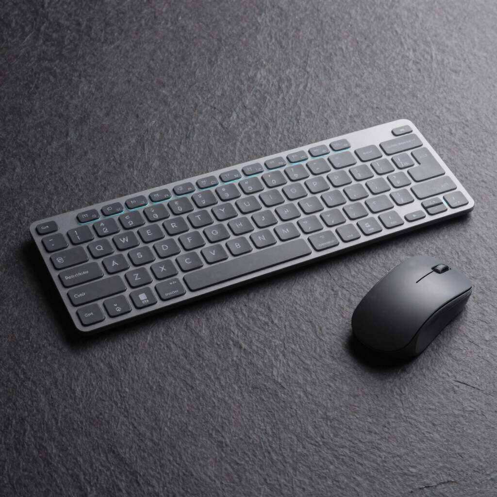 Combo Teclado y Mouse Inalámbrico Ergonómico