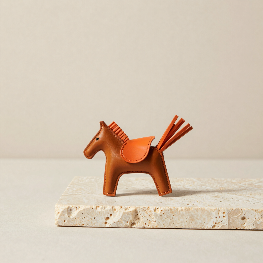 The Milo Leather Foal Charm