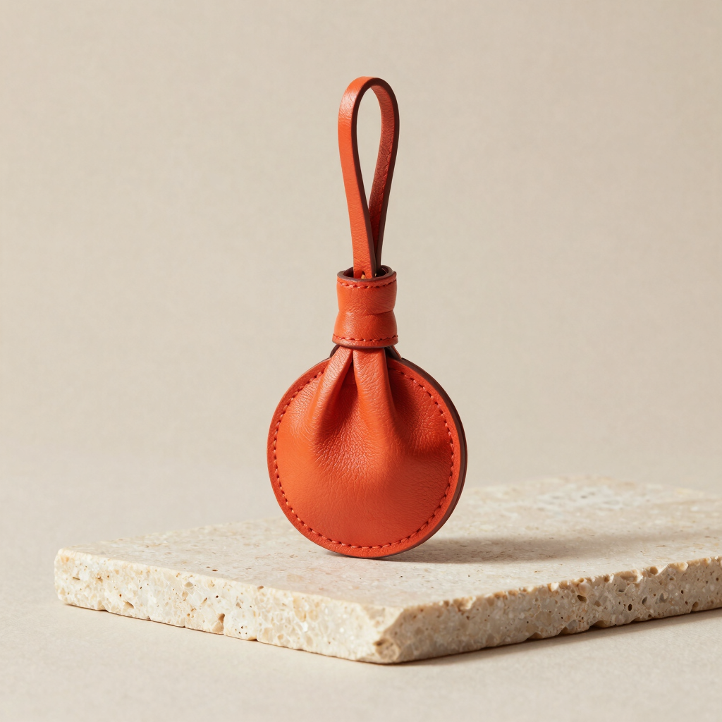 The Milo Leather Tassel Charm