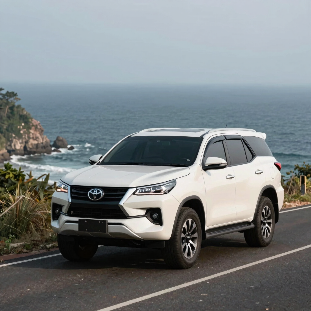 Sewa Toyota Fortuner + Sopir (12 Jam)