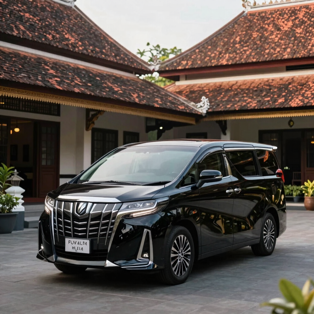 Sewa Toyota Alphard + Sopir (12 Jam)