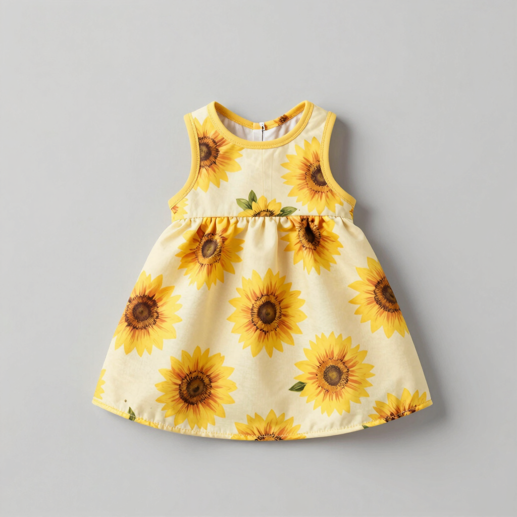 Vestido "Girasoles Felices"