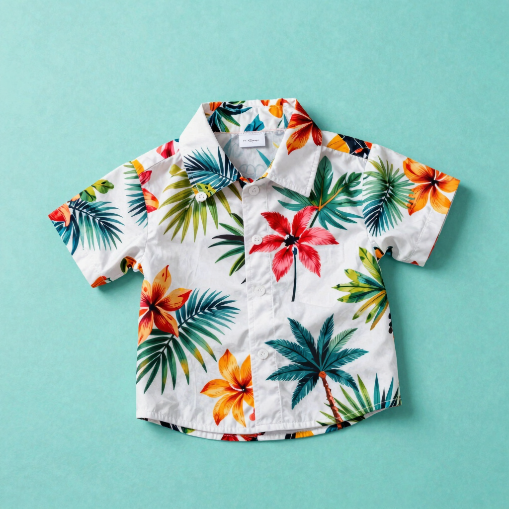 Camisa Playera "Acapulco Tropical"