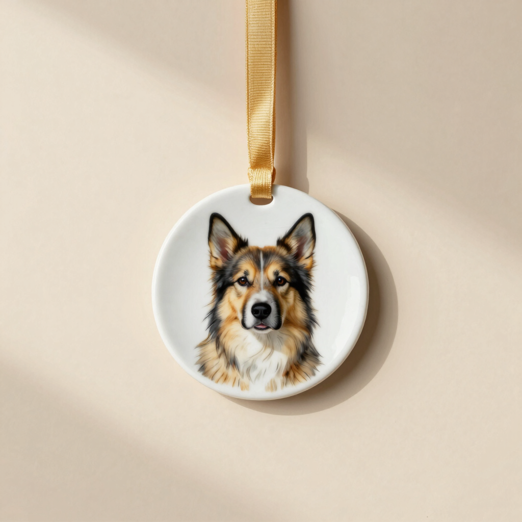 Heirloom Gilded Portrait Ornament