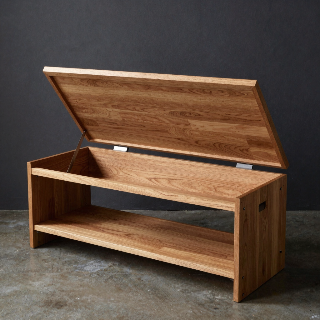 MODU Pivot Flip-Top Storage Bench