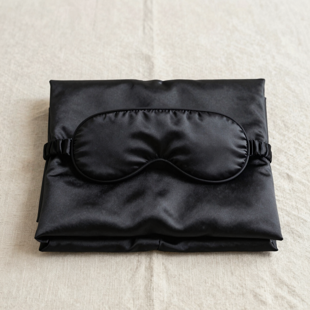 Silk Eye Mask and Pillowcase Set