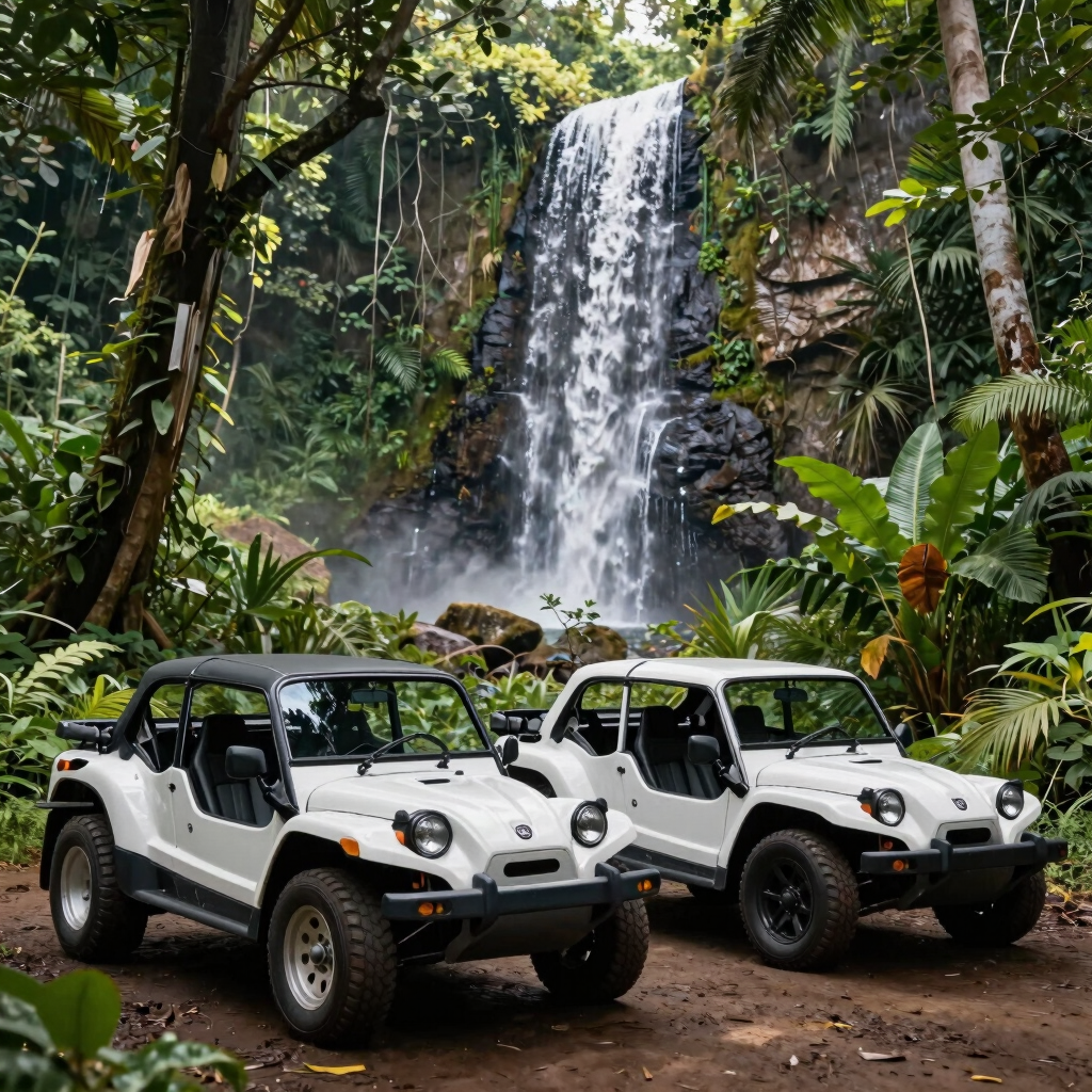 Private El Limón Waterfall Tour & Buggy Adventure
