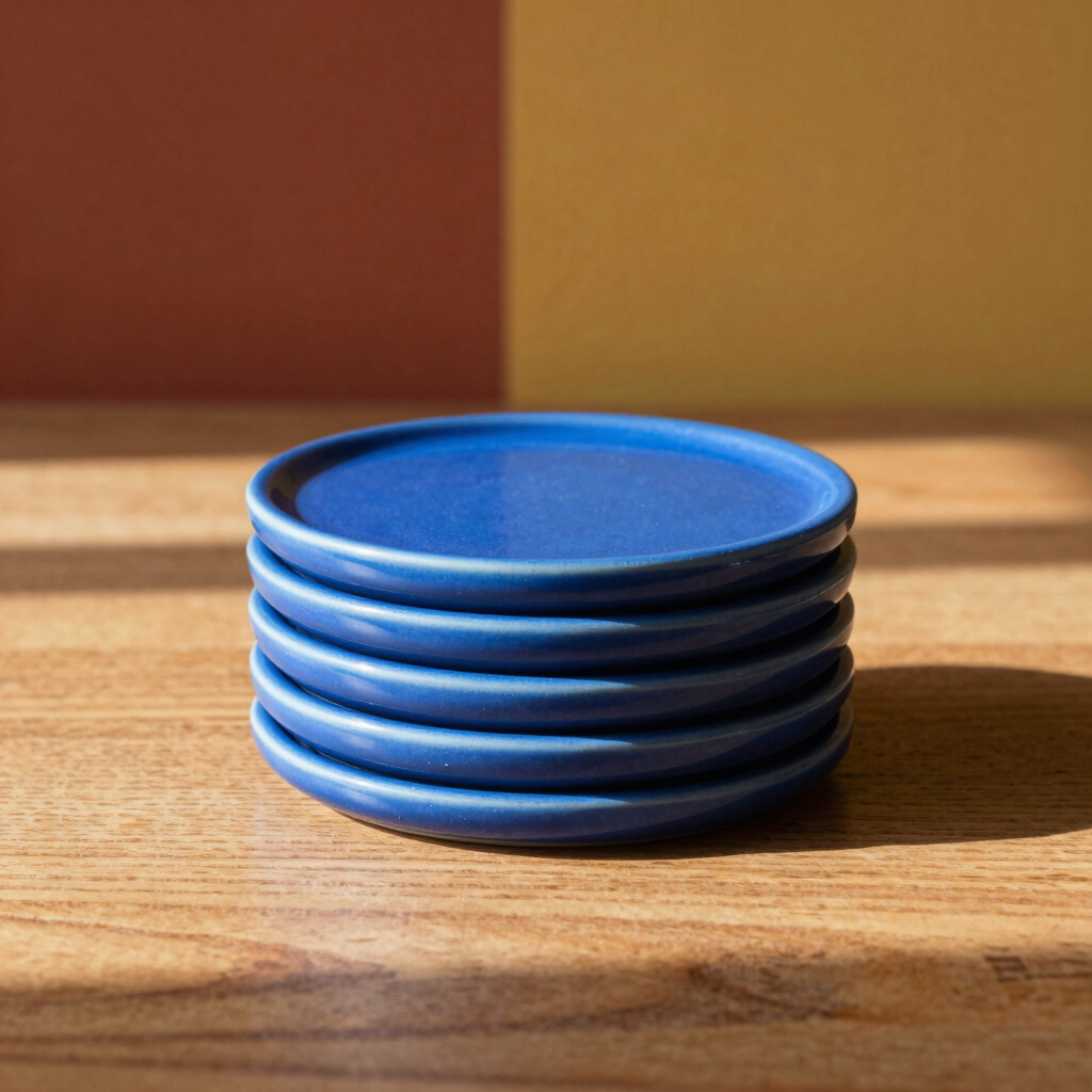 Cobalt Blue Coaster Set