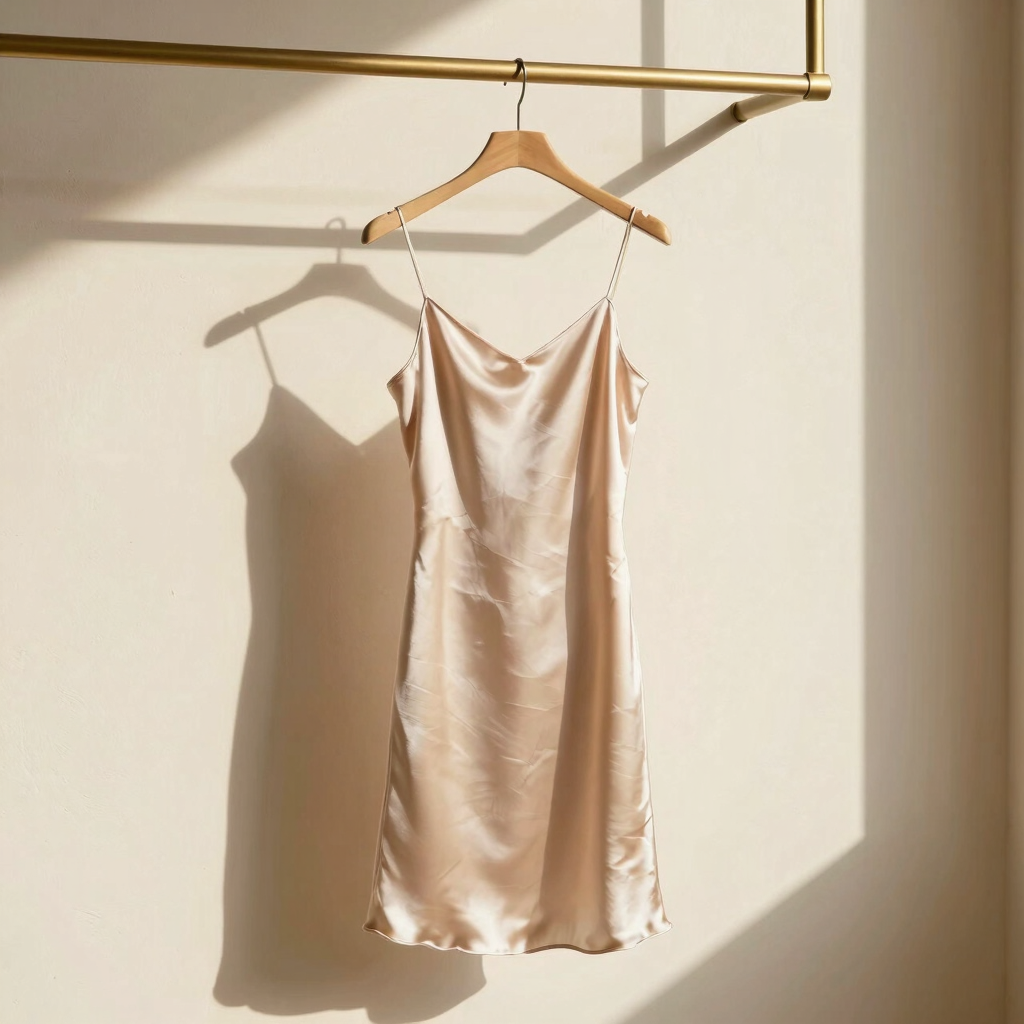 Preloved Silk Slip Dress