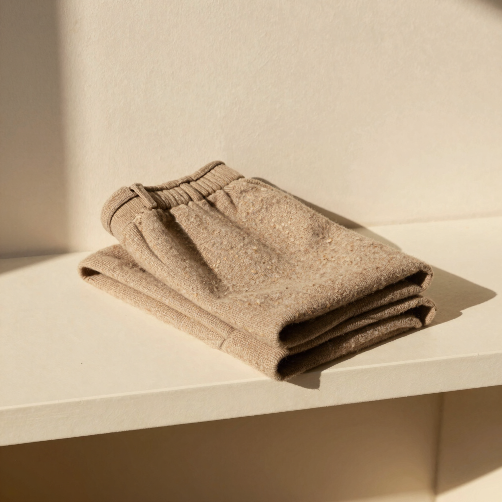 Vintage Pleated Wool Trousers