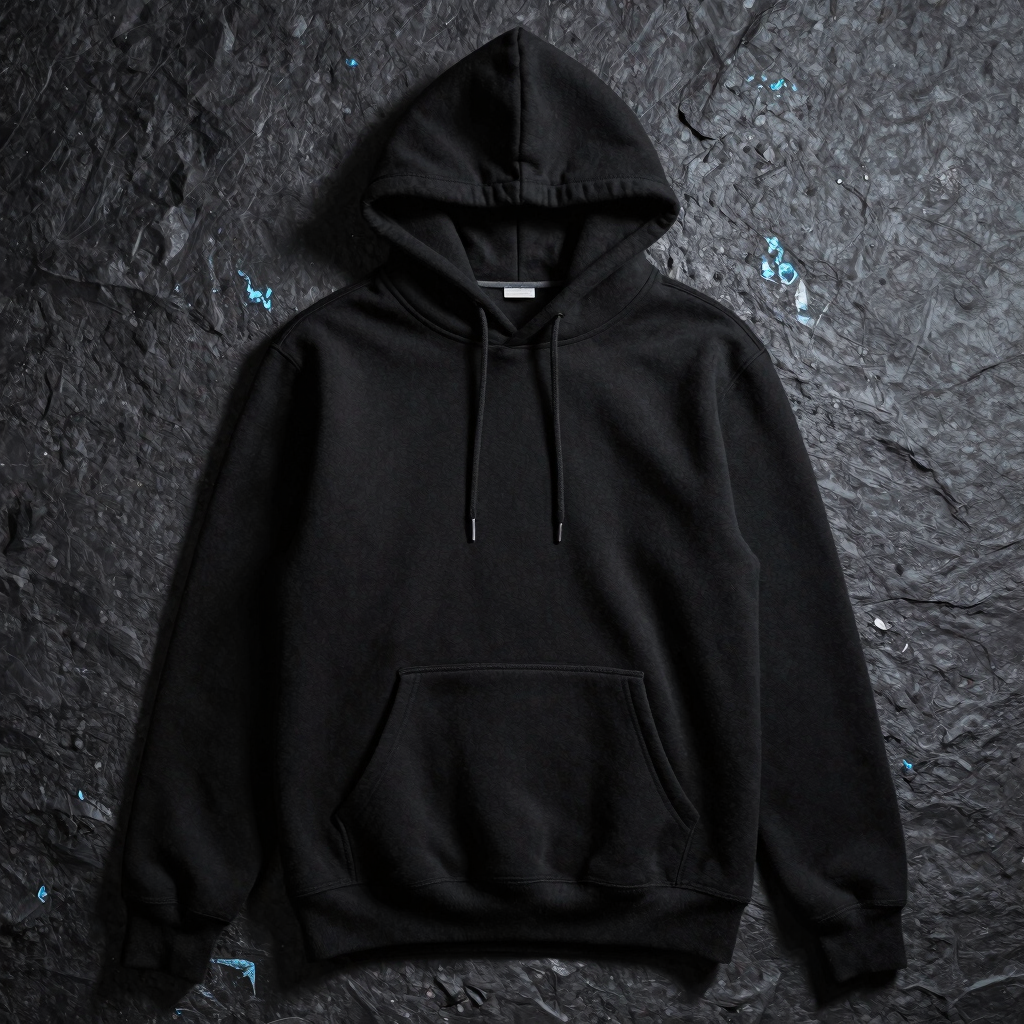 Bespoke Frost-Print Hoodie