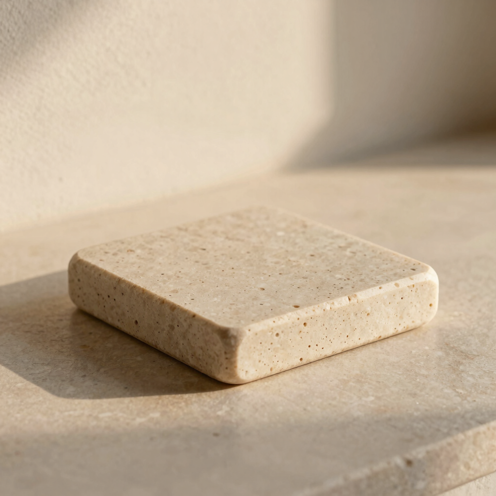 Travertine Candle Coaster