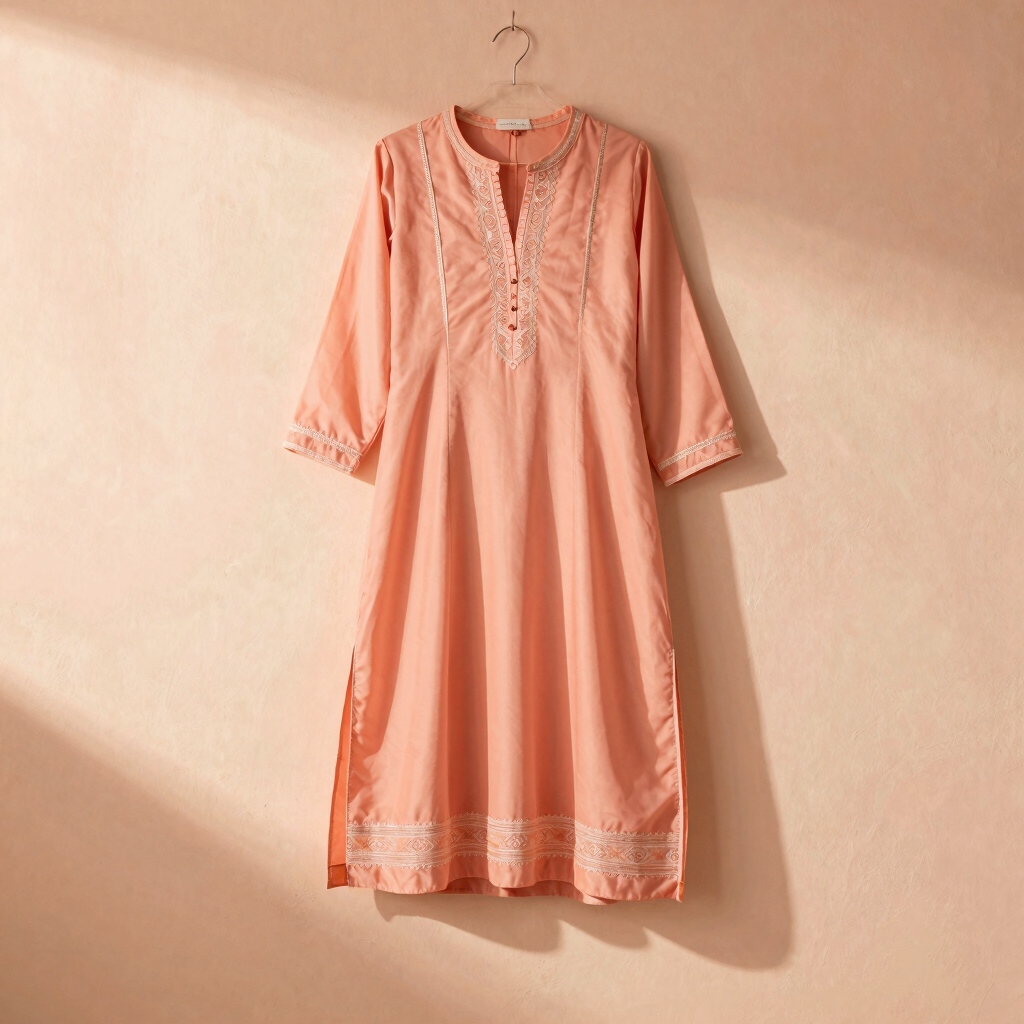 Kalyani Peach Anarkali Suit