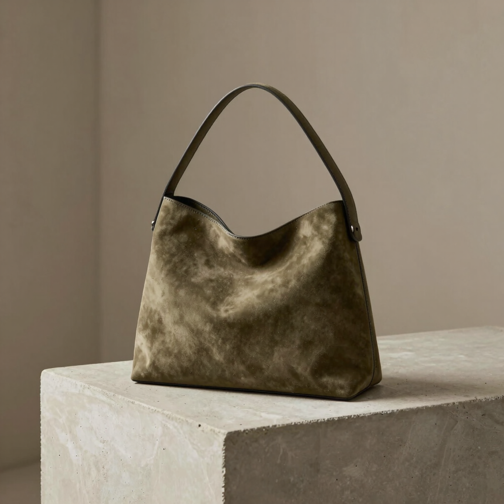 The Suede minimalist tote