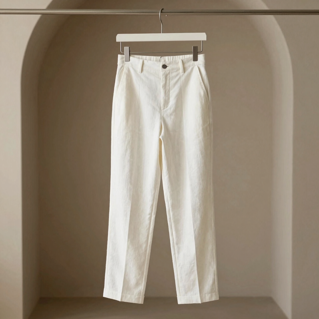 The Tailored linen trouser