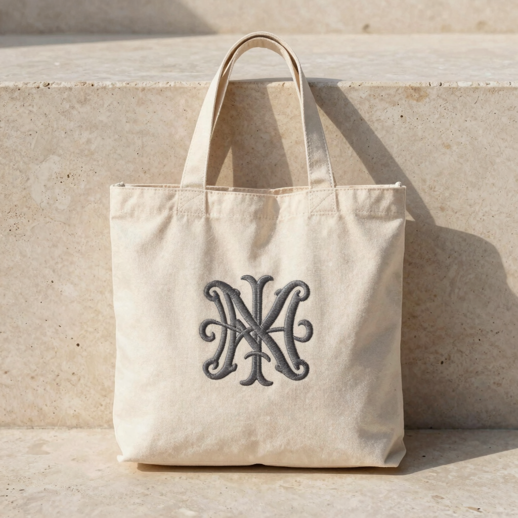 Classic Monogram Canvas Tote