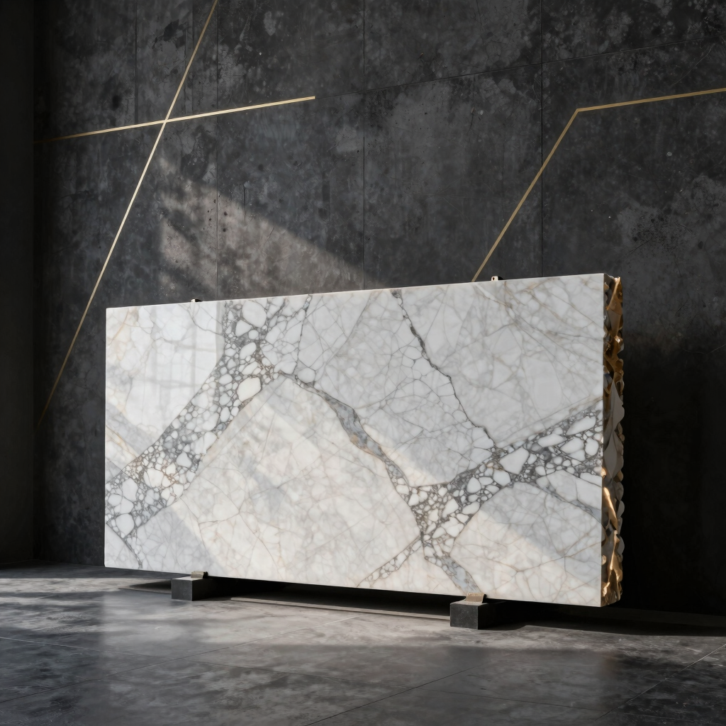 Calacatta Oro Quartz Slab