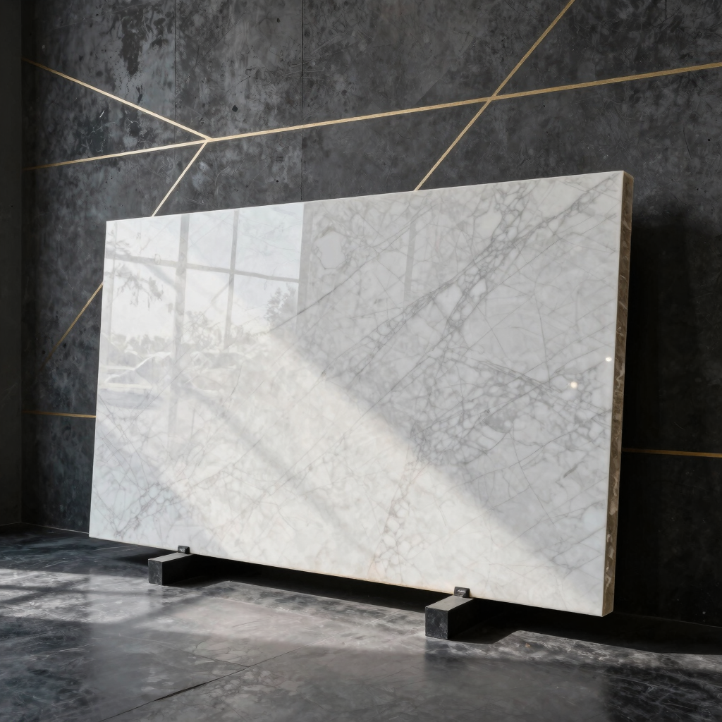 Statuario Imperial UV Marble Sheet