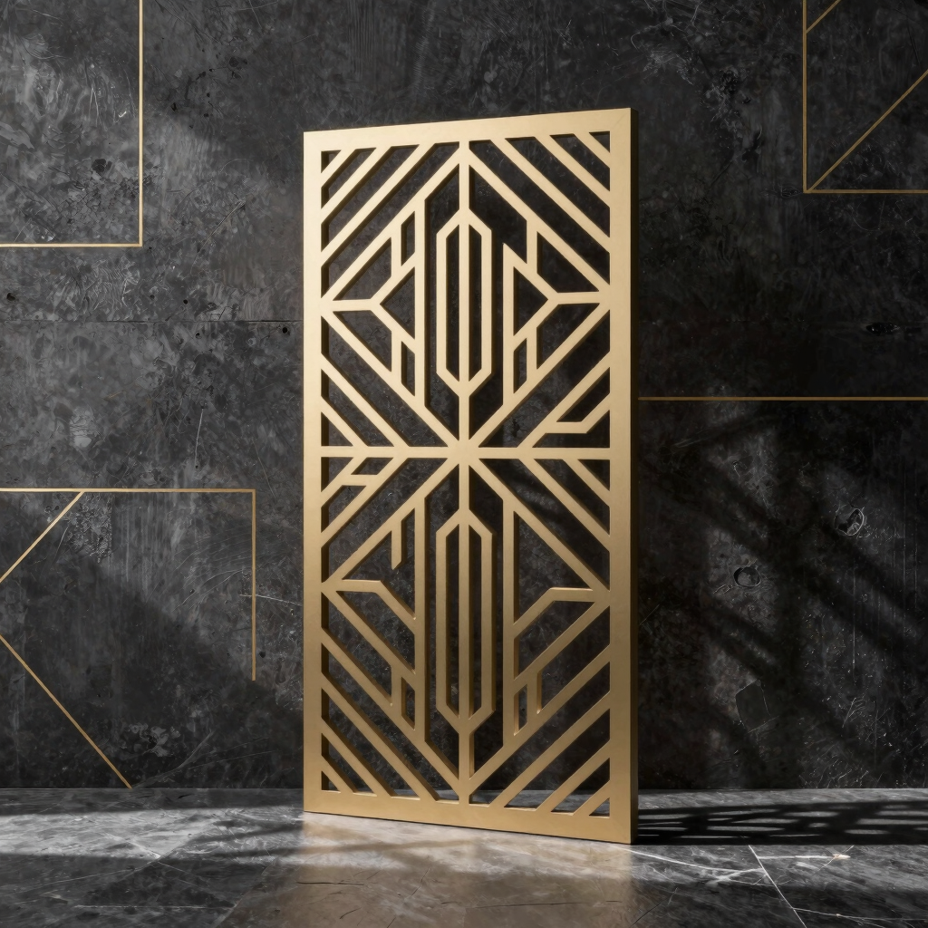 Shakti Geometric CNC Partition Panel