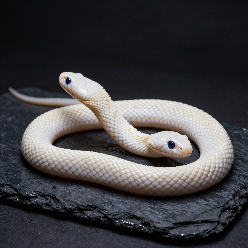Leucistic Texas Rat Snake