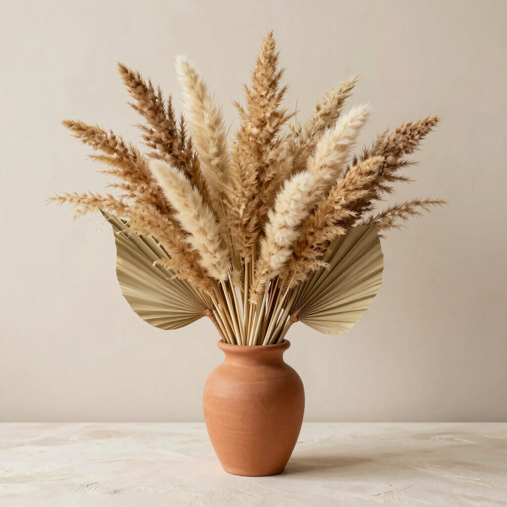 Earthy Terracotta Dried Bouquet