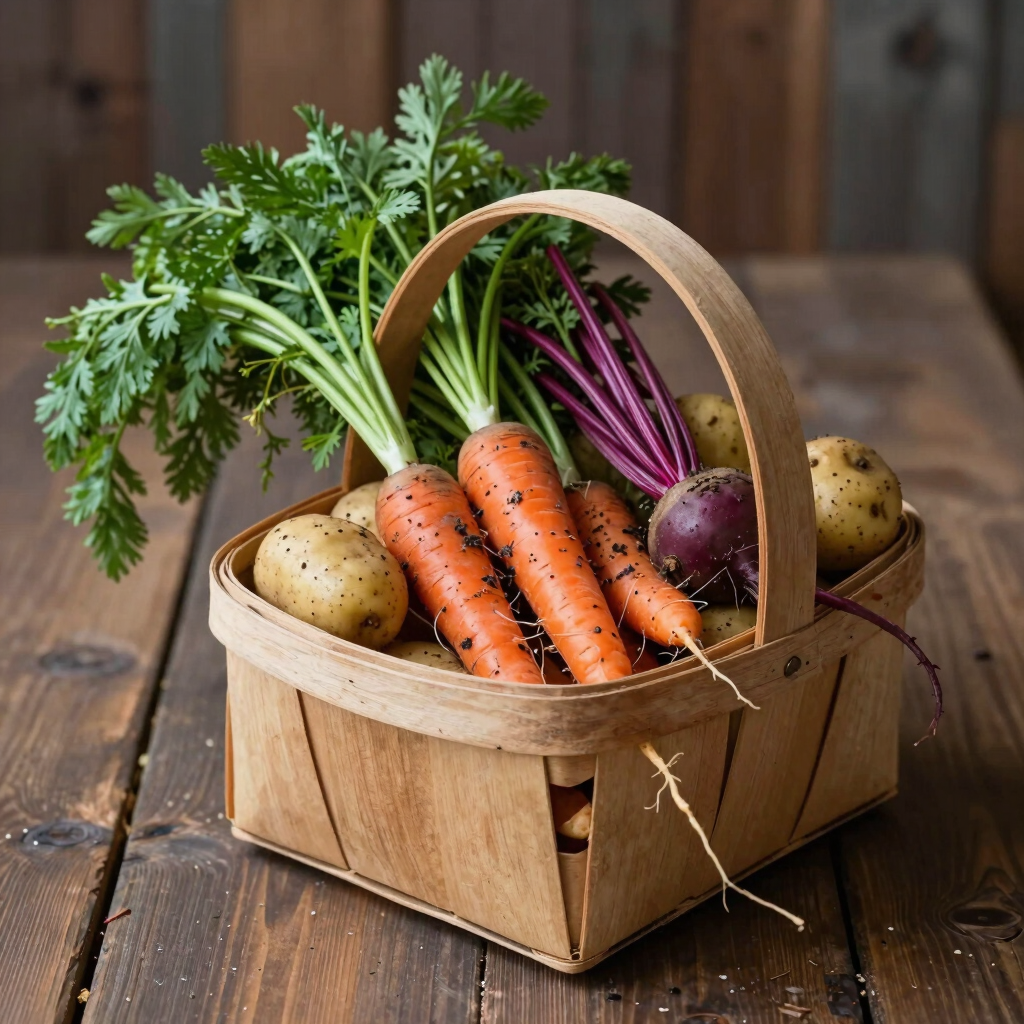 Seasonal Organic Root Veggie Box