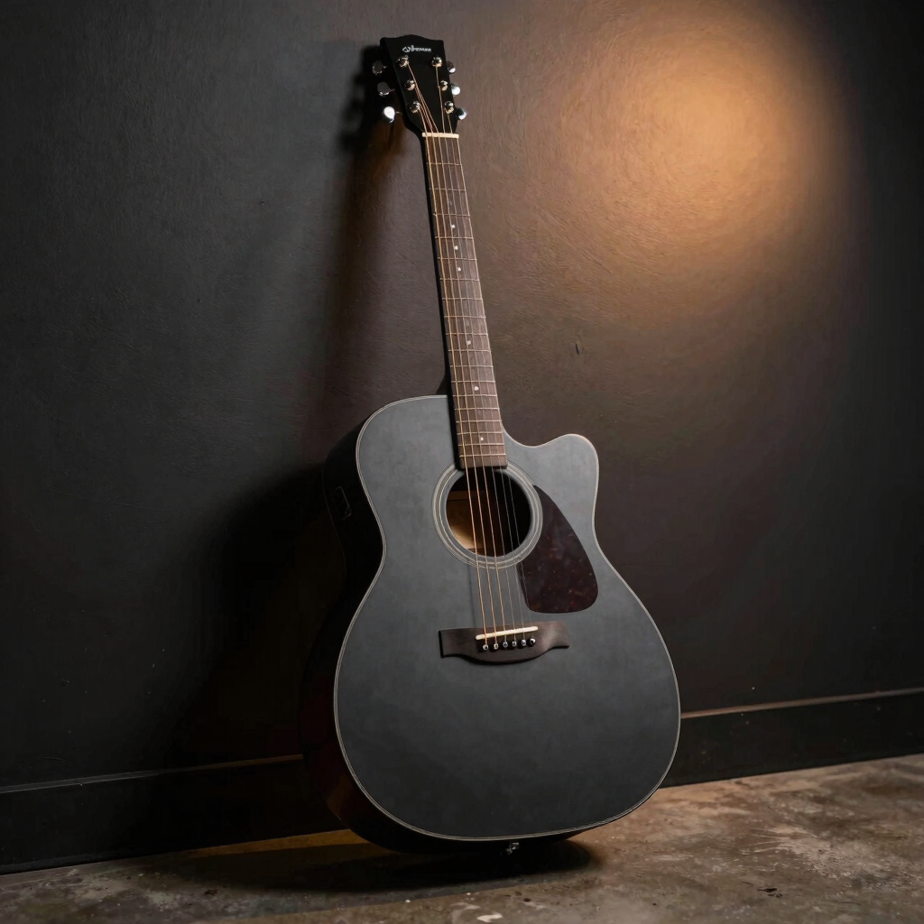 Midnight Ash Acoustic Guitar
