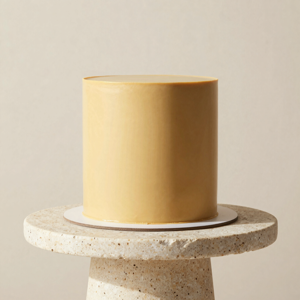 No. 2 Ochre Column Cake