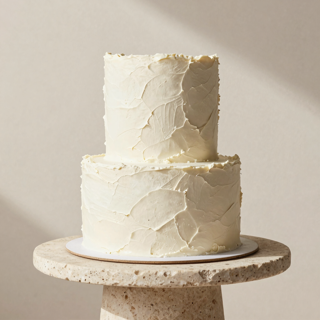 No. 1 Alabaster Sculptural Cake