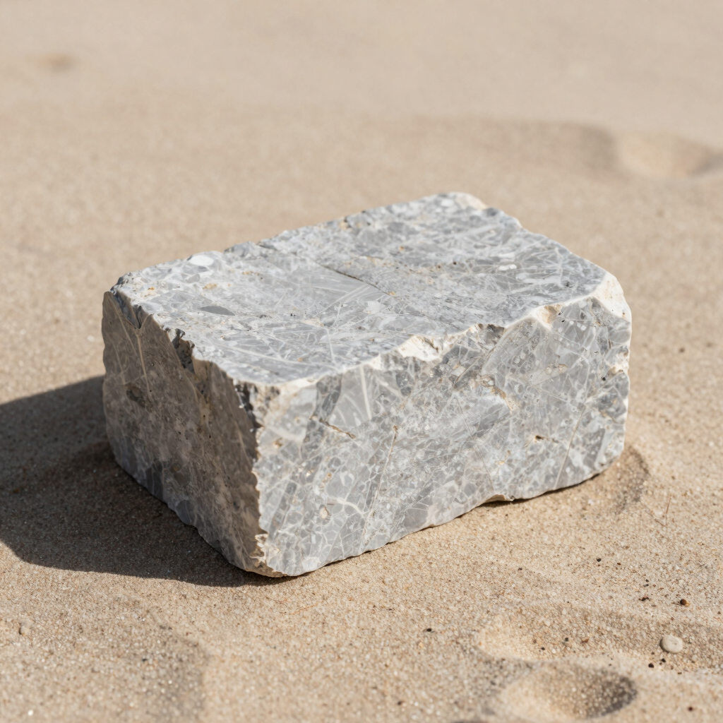 Exfoliating Mineral Block