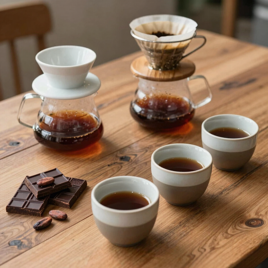 Cata de Café y Chocolates Locales