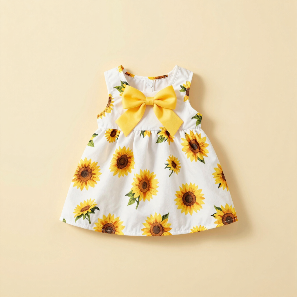 Vestido Primavera Girasoles Felices