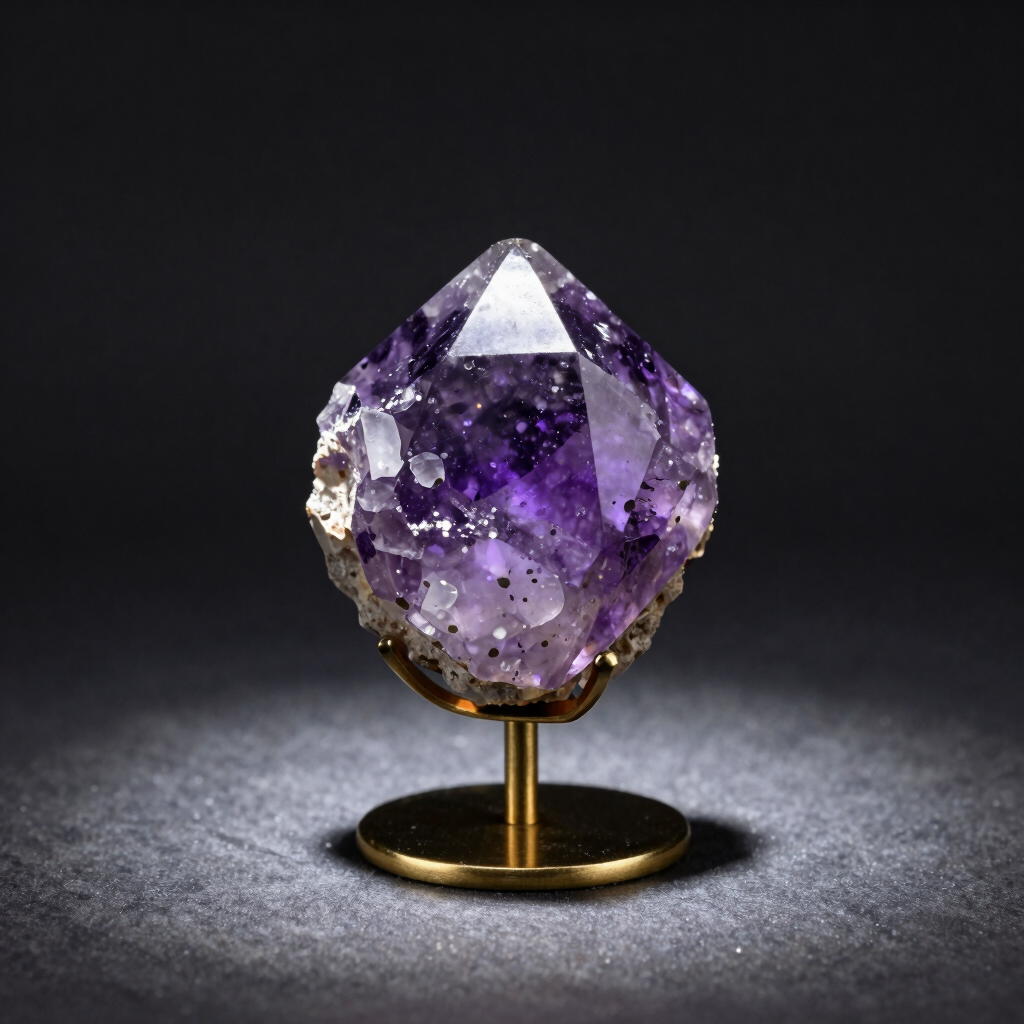 Fluorite on Quartz Cluster