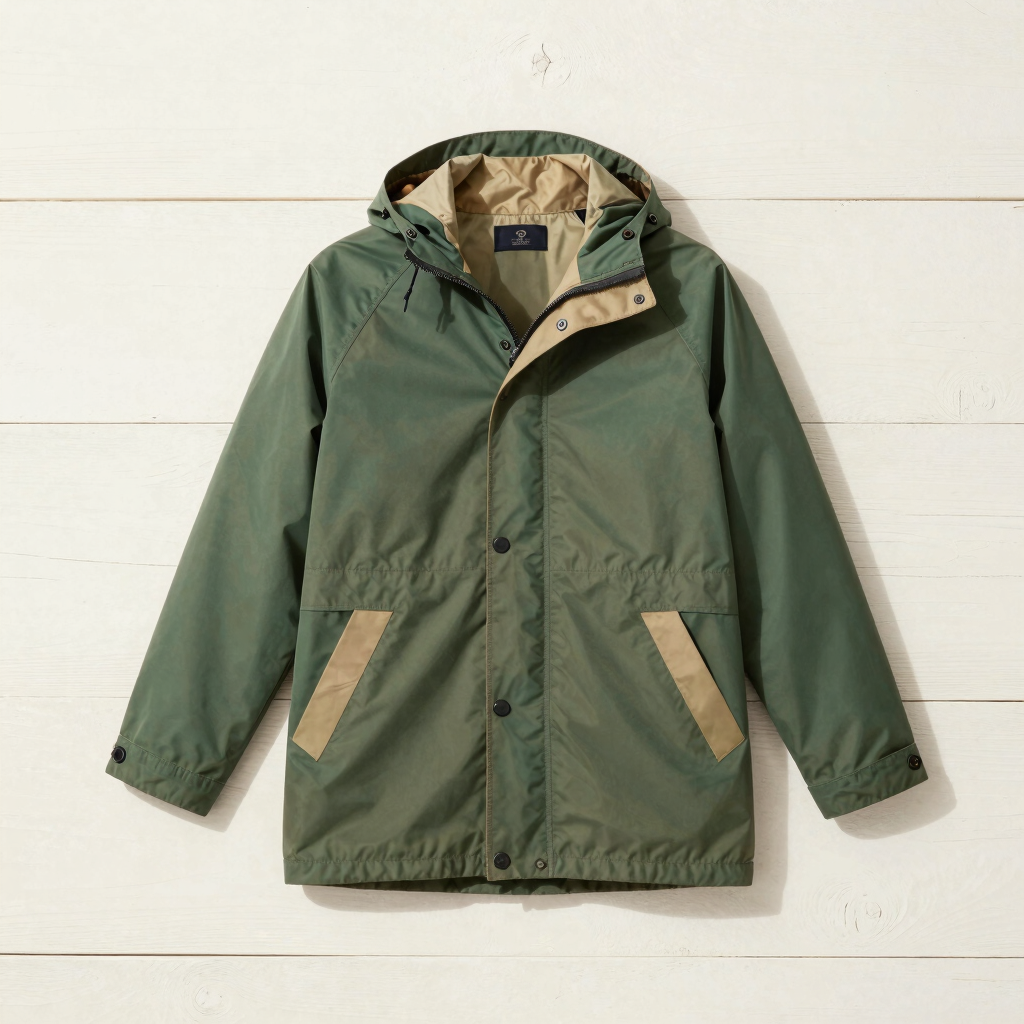 Cascade Hooded Rain Anorak