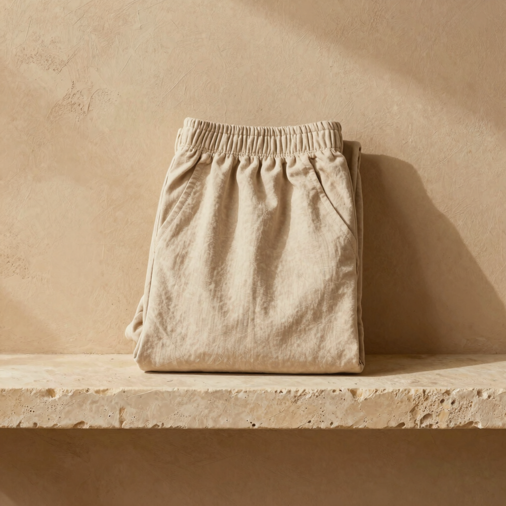 Organic Cotton Wide-Leg Pant